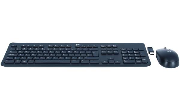 HP - N3R88AA#ABB - Slim Business - Keypad and mouse set - wireless - QWERTY