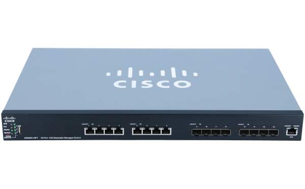 Cisco - SX550X-16FT-K9-EU - Switch - L3 - Managed - 8 x 10GBase-T + 8 x 10 Gigabit SFP+ - desktop -