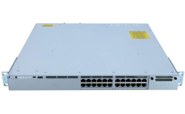 Cisco - C9300-24T-A - Catalyst C9300-24T-A - Gestito - L2/L3 - Gigabit Ethernet (10/100/1000) - Supporto Power over Ethernet (PoE) - Montaggio rack - 1U