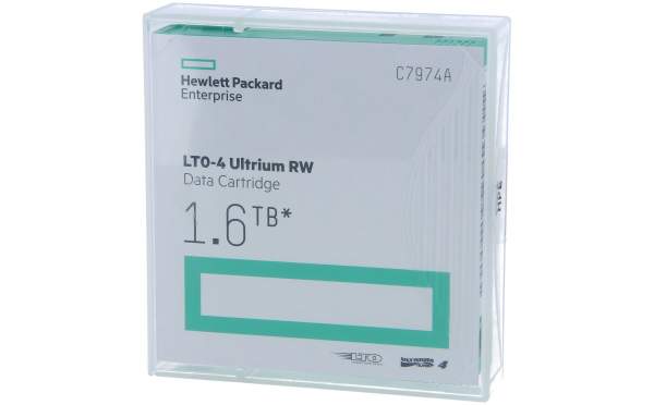 HP - C7974AN - HP LTO4 Ultrium Non Cust Label 20 Tapes