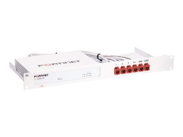 PC HARDW - RM-FR-T14 - Network device mounting kit - rack mountable - RAL 9003 - signal white - 1U - 19" - for Fortinet FortiGate 40F