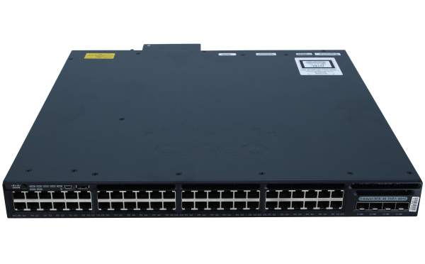 Cisco - WS-C3650-48FS-L - Cisco Catalyst 3650 48 Port Full PoE 4x1G Uplink LAN Base