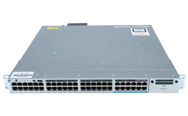 Cisco - WS-C3850-12X48U-L - Catalyst WS-C3850-12X48U-L - Gestito - Supporto Power over Ethernet (PoE) - Montaggio rack