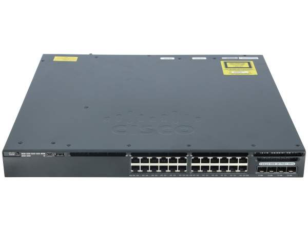Cisco - WS-C3650-24PS-L - Cisco Catalyst 3650 24 Port PoE 4x1G Uplink LAN Base