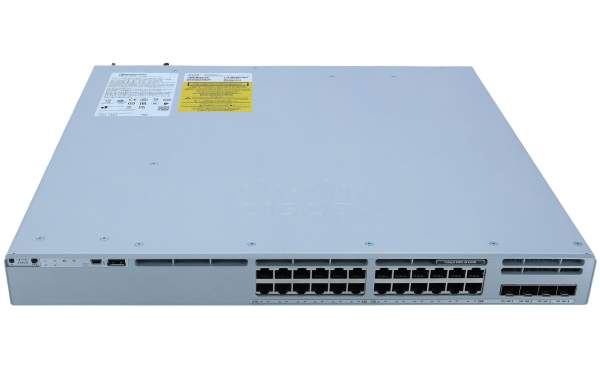 Cisco - C9300L-24T-4X-E - Catalyst 9300L - Network Essentials - switch - L3 - 24 x 10/100/1000 + 4 x