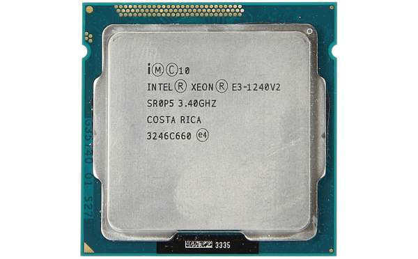 Intel - SR0P5 - INTEL XEON QC E3-1240V2 CPU 8MB 3.4GHZ