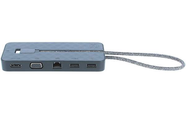 HP - 1PM64AA#AC3 - HP USB-C mini Dock - Docking Station - USB-C