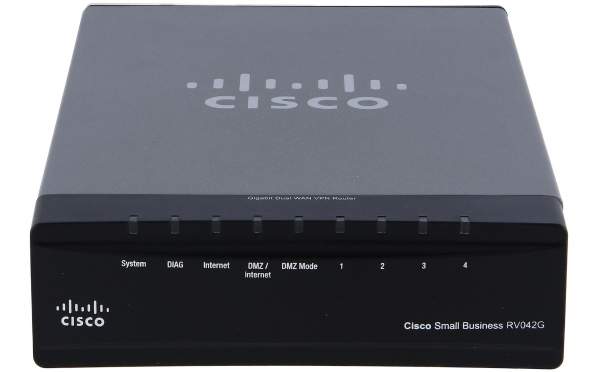 Cisco - RV042G-K9-EU - Cisco RV042G Dual Gigabit WAN VPN Router