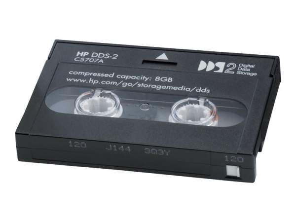 HPE - C5707A - DDS-2 - DAT, DDS - 8 GB Kassette, Daten-Cartridge 4 GB/8 GB