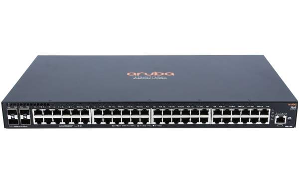 HPE - JL355A - Aruba 2540 48G 4SFP+ - Switch - 1.000 Mbps - 48-Port 1 HE - USB Rack-Modul