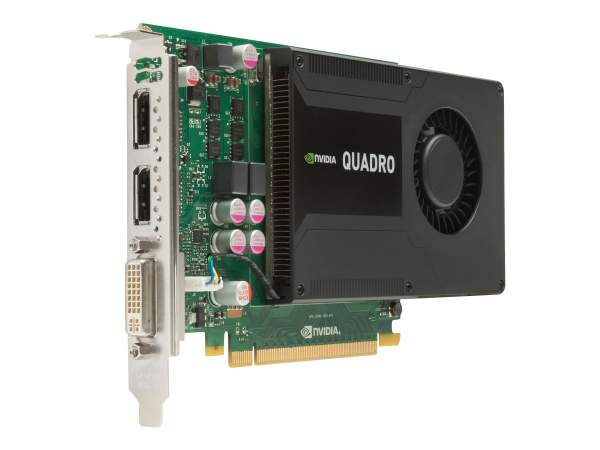 HP - C2J93AA - NVIDIA Quadro K2000 - Grafikkarte - PCI-Express 2.048 MB GDDR