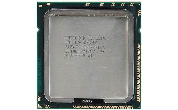 Intel - E5645 - Intel Xeon CPU 6 Core E5645 12M Cache 2.40 GHz