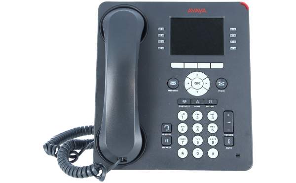 Avaya - 700480593 - 9611G - IP Phone - Grigio - Cornetta cablata - 8 linee - Digitale - LCD