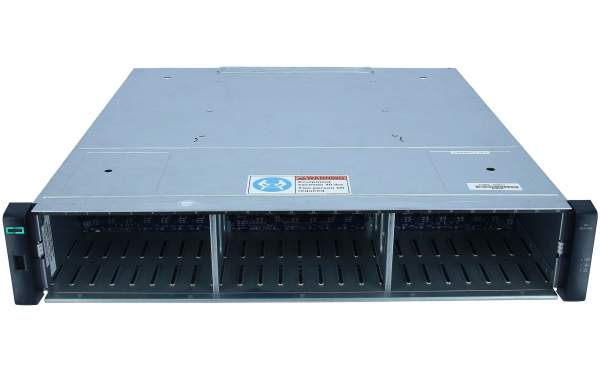 HPE - E7W04A - MSA 1040 - Serial Attached SCSI (SAS) - 2.5" - 26 kg - Armadio (2U) - Nero - Acciaio inossidabile