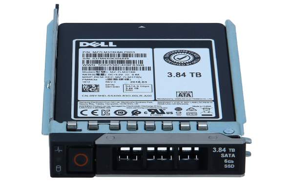 Dell - 3GDK0 - 3.84TB SSD 2.5 SATA 6G RI - Solid State Disk - Serial ATA