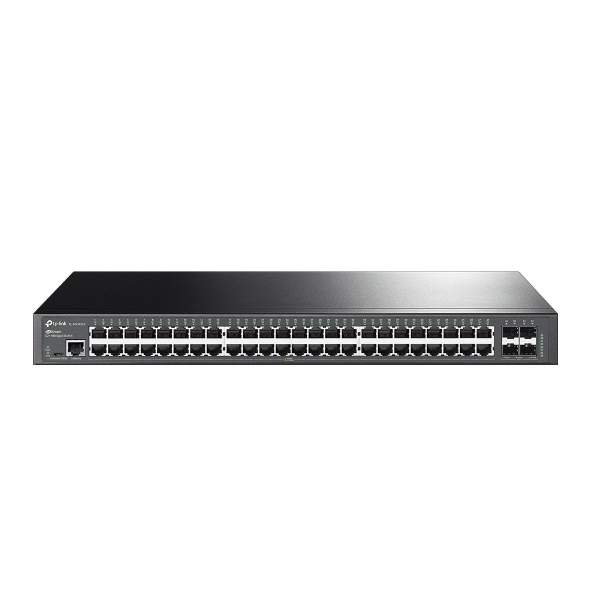 TP-Link - TL-SG3452X - JetStream TL-SG3452X V1 - Switch Managed - 48 x 10/100/1000 + 4 x 10 Gigabit SFP+ - rack-mountable