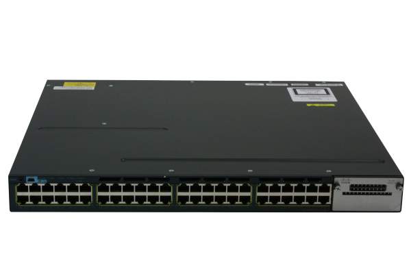 Cisco - WS-C3560X-48T-S - Catalyst 3560X - Gestito - L3 - Gigabit Ethernet (10/100/1000) - Full duplex - Montaggio rack - 1U