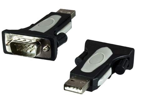 DINIC - USB-II-RS232 - USB 2.0 Konverter USB A auf seriell DB9 St.
