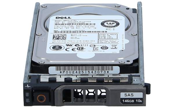DELL - 0X143K - 146GB 10K 6Gb SAS 2.5" Hard Drive