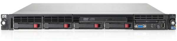 HPE - 640010-005 - ProLiant DL360 G7 - Server - rack-mountable - 1U - 2-way - 1 x Xeon E5606 / 2.13 GHz - RAM 4 GB - SAS - hot-swap 2.5" bay(s) - no HDD