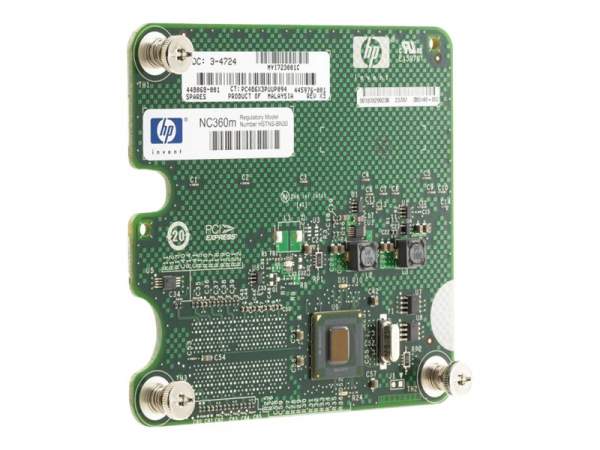 HP - 445978-B21 - HP NC360m Dual Port 1GbE BL-c Adapter