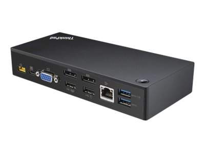 Lenovo - 40A90090UK - Lenovo ThinkPad USB-C Dock - Docking Station