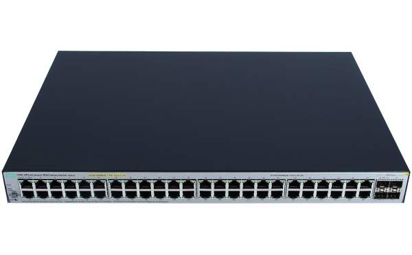 HPE - J9984A - 1820-48G-PoE+ (370W) - Gestito - L2 - Gigabit Ethernet (10/100/1000) - Supporto Power over Ethernet (PoE) - Montaggio rack - 1U