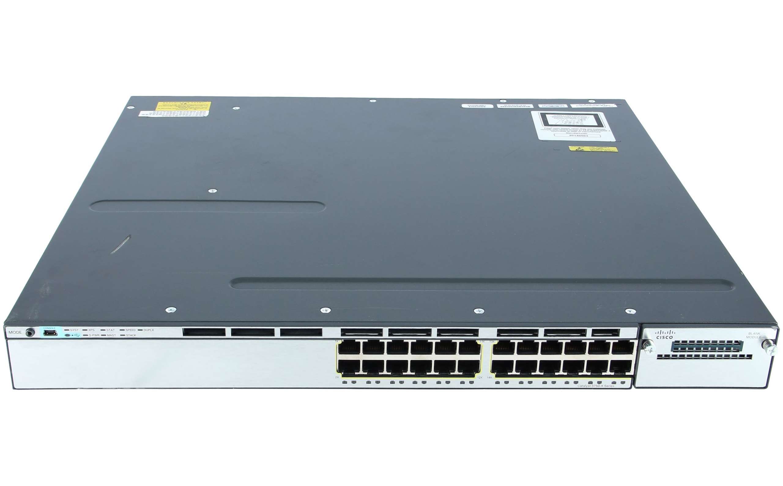Cisco Catalyst 3750x 24 Port Poe LAN 