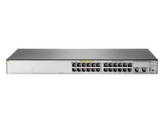 HPE - JL172A - OfficeConnect 1850 24G 2XGT PoE+ 185W - Switch - 1.000 Mbps - 24-Port 1 HE - Rack