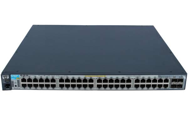 HPE - J9311A - 3500-48G-PoE+ yl Switch - Switch - 1.000 Mbps - 48-Port 1 HE - Kabellos Rack-Modu