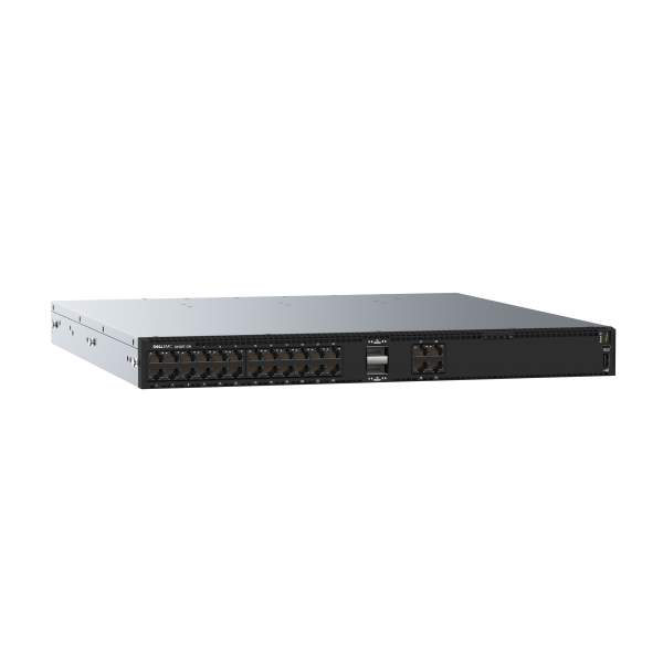 Dell - 210-ALTC - EMC Networking S4128T-ON - Switch - L3 - Managed - 28 x 10GBase-T + 2 x 100 Gigabit QSFP28 - front to back airflow - rack-mountable
