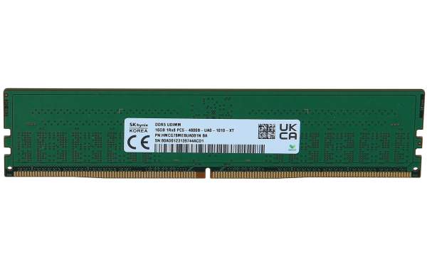 Hynix - HMCG78MEBUA081N - DDR5 - module - 16 GB - UDIMM - 4800 MHz