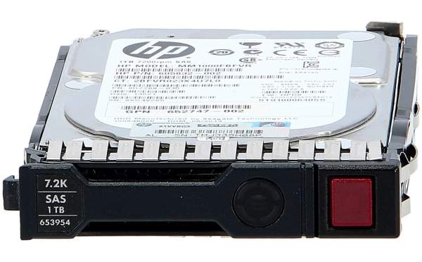 HPE - 653954-001 - Dual Port Midline 2,5" SAS 1.000 GB - Festplatte - 7.200 rpm - Intern