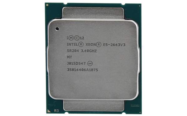 Intel - SR204 - Intel Xeon E5-2643 3,4 GHz