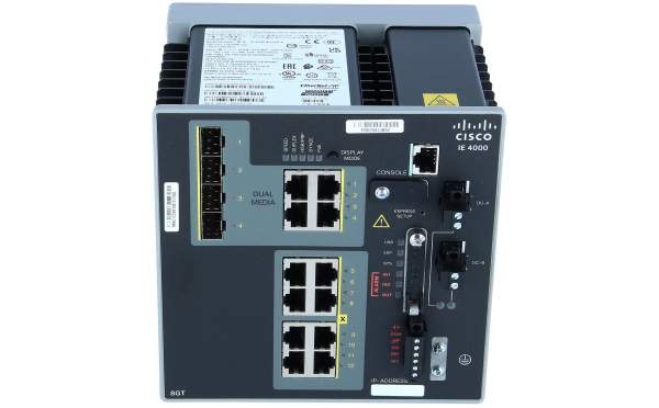 Cisco - IE-4000-8GT4G-E - Industrial Ethernet 4000 Series - Switch - 1.000 Mbps