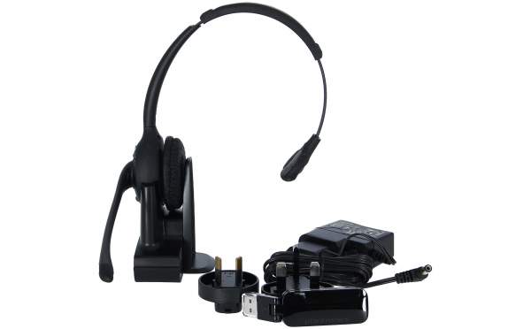 PLANTRONIC - 84007-02 - Savi 410-M W410-M Monaurales Modell, Plug & Play DECT Headsetsystem