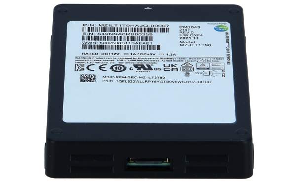 Samsung - MZILT1T9HAJQ-00007 - Solid-State-Disk - 1.92 TB - intern (Stationär)