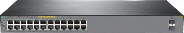 HP - JL385A - OfficeConnect 1920S 24G 2SFP PoE+ 370W - Switch - L3 - managed - 24 x 10/100/1000 (PoE
