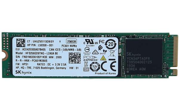 Hynix - L50358-001 - 256GB - NVMe - PCIe M.2 - SSD
