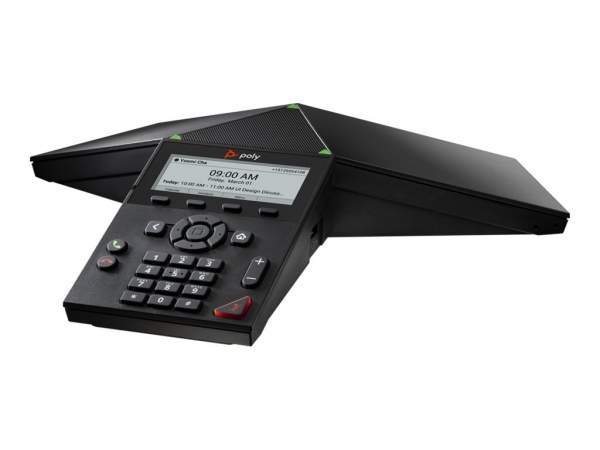 Poly - 2200-66850-025 - Trio 8300 - Conference VoIP phone - with Bluetooth interface - IEEE 802.11a/b/g/n (Wi-Fi) / Bluetooth 5.0 - 3-way call capability - SIP - SRTP - SDP - 3 lines