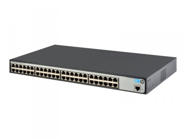 HPE - JG914A - OfficeConnect 1620 48G - Gestito - L2 - Gigabit Ethernet (10/100/1000) - Full duplex - Montaggio rack - 1U
