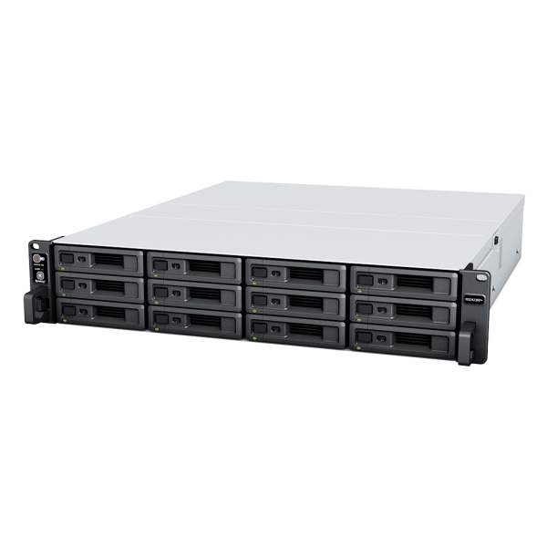 Synology - RS2423+ - NAS server - 12 bays - rack-mountable - SATA 6Gb/s - RAID 0 1 5 6 10 - JBOD - R