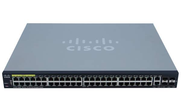 Cisco - SF350-48MP-K9-EU - Small Business SF350-48MP - Switch - L3