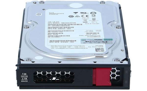 Seagate - ST2000NM0045 - Exos 7E8 - Hard drive - 2 TB - internal - 3.5" - SAS 12Gb/s - 7200 rpm - buffer: 128 MB