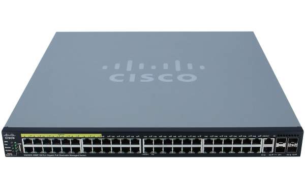 Cisco - SG550X-48MP-K9-EU - SG550X-48MP 48-port Gigabit Stackable Switch - Switch - 1.000 Mbps