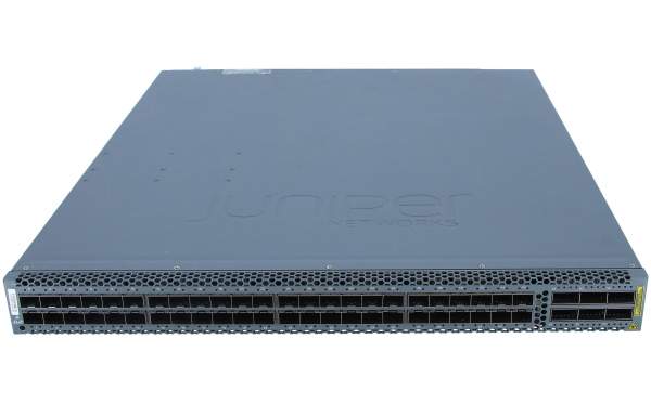 JUNIPER - QFX5100-48S-AFI - QFX Series QFX5100-48S - Switch - L3 - managed - 48 x 1 Gigabit SFP/ 10 Gigabit SFP+ + 6 x 40 Gigabit QSFP+ (Breakout-kompatibel)