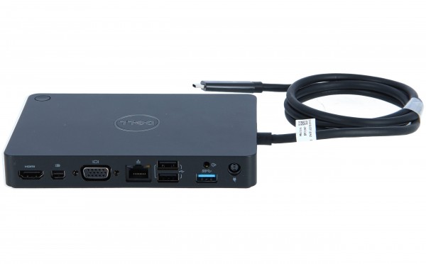 DELL - 452-BCDG - Dell Dock WD15 - Docking Station - USB-C - VGA, HDMI, Mini DP