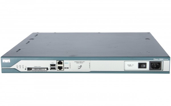 Cisco - C2811-15UC/K9 - 2811 - WAN Ethernet - Fast Ethernet - Nero - Blu - Acciaio inossidabile