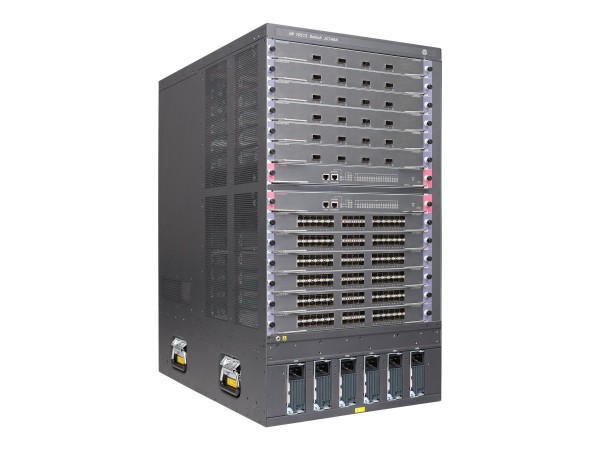 HPE - JC748A - 10512 Switch Chassis - Switch - 18 HE - Rack-Modul