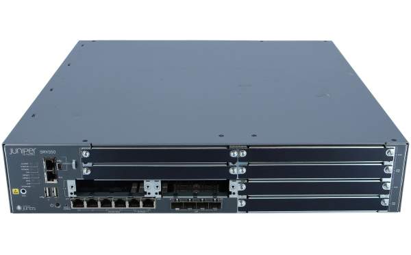 JUNIPER - SRX550-645AP - SRX550 Services Gateway - Gateway - 1.000 Mbps - 2 HE - Rack-Modul